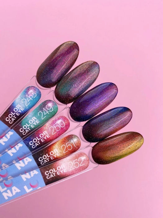 Gellack Lunamoon Color Cat Eye nr 249, 13ml - Ivaka Store