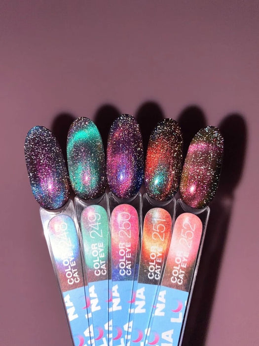 Gellack Lunamoon Color Cat Eye nr 252, 13ml - Ivaka Store