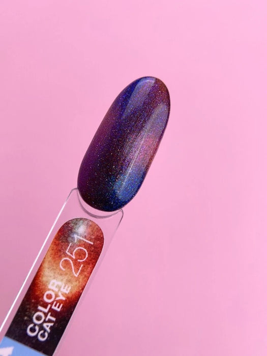 Gellack Lunamoon Color Cat Eye nr 251, 13ml - Ivaka Store