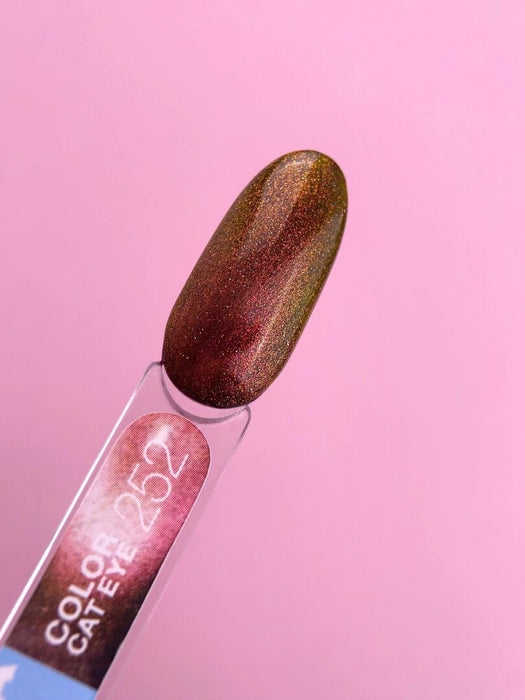 Gellack Lunamoon Color Cat Eye nr 252, 13ml - Ivaka Store