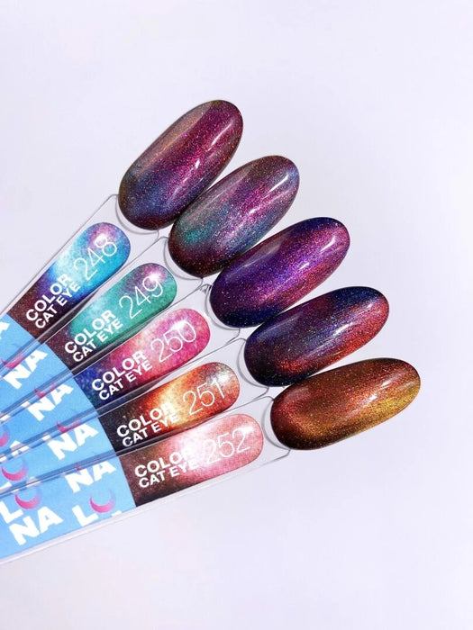 Gellack Lunamoon Color Cat Eye nr 252, 13ml - Ivaka Store