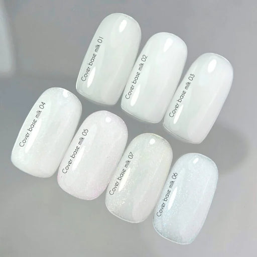 Nailsoftheday Cover base NEW Formula milk shimmer 05, 10 ml - Ivaka Store