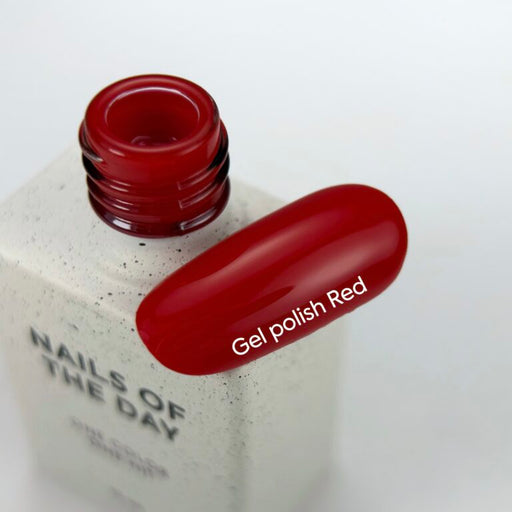 NAILSOFTHEDAY Gel polish Red-125, 10 ml - Ivaka Store