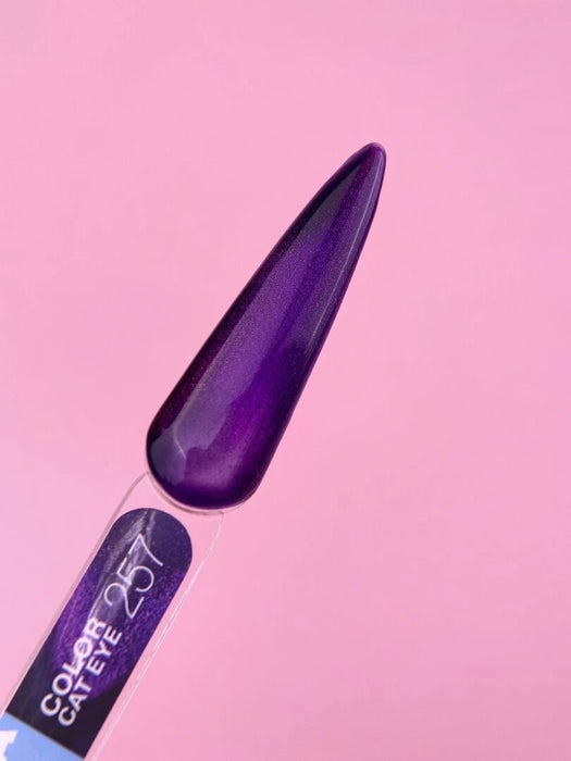 Gellack Lunamoon Color Cat Eye nr 257, 13ml - Ivaka Store