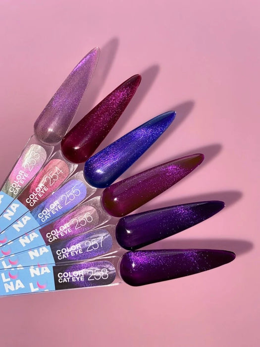 Gellack Lunamoon Color Cat Eye nr 257, 13ml - Ivaka Store