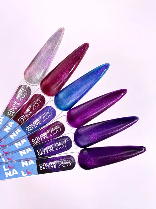 Gellack Lunamoon Color Cat Eye nr 255, 13ml - Ivaka Store