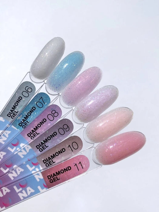 Lunamoon Diamond Gel nr6 15ml - Ivaka Store