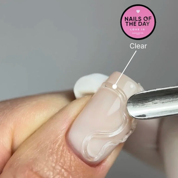 NAILSOFTHEDAY Love is Clear - gel for figurines, 15 ml