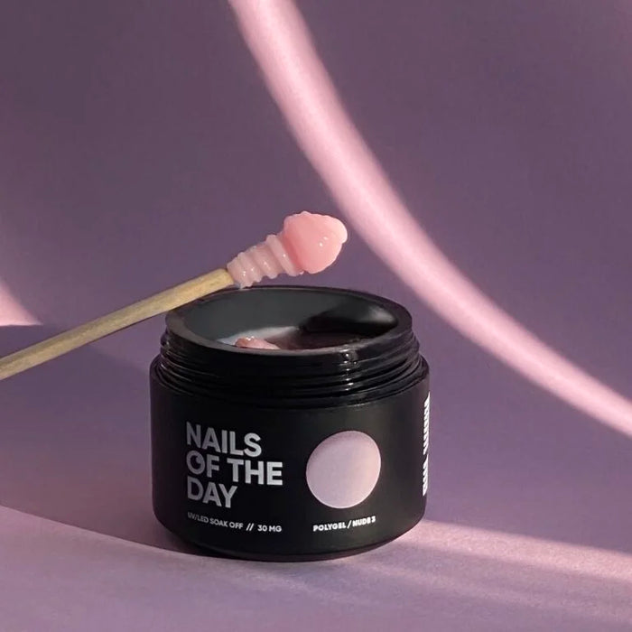 NAILSOFTHEDAY Polygel nude 03, 30 g - Ivaka Store