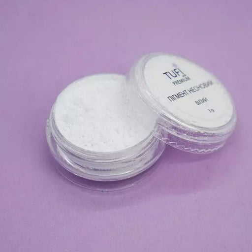 Pigment Pulver TUFI profi PREMIUM Neon Weiß 3 g - Ivaka Store