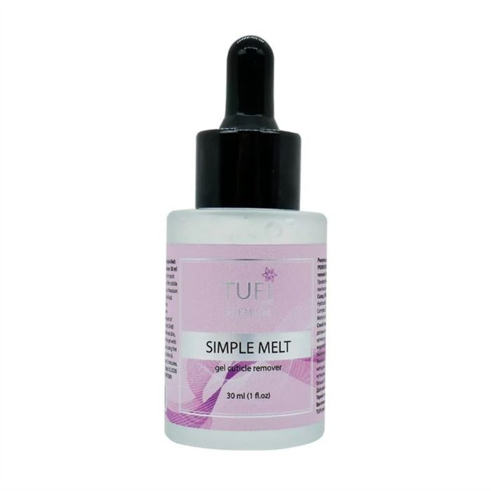 Cuticle Remover TUFI profi PREMIUM Simple Melt alkalisches Gel, 30 ml