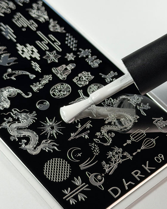 DARK Stamping-Platte 09
