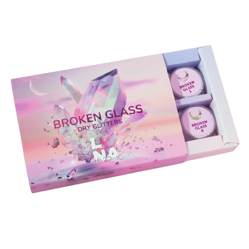 Lunamoon Broken Glass Dry Glitter Set (6 Stück) - Ivaka Store