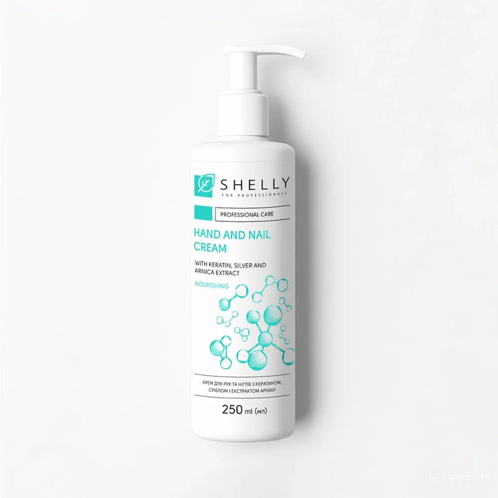 Shelly Cream for hands and nails with keratin, silver and arnica extract, 45ml / 250ml / 500ml (Kopie) - Ivaka Store