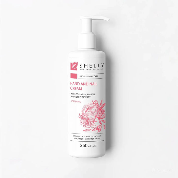 Shelly Cream for hands and nails with collagen, elastin and peony extract, 45ml / 250ml / 500ml (Kopie) (Kopie) - Ivaka Store