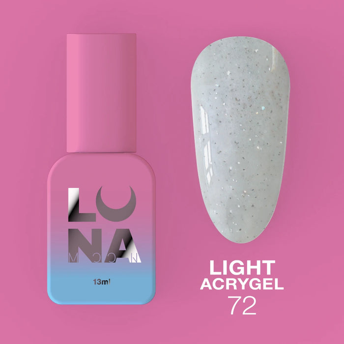 Lunamoon Light Acrygel nr72 13ml - Ivaka Store