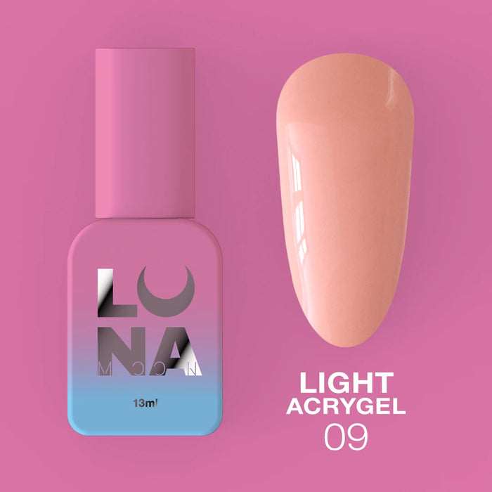 Lunamoon Light Acrygel nr9 13ml - Ivaka Store