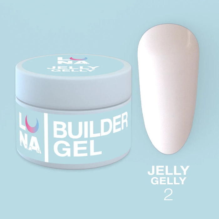 Lunamoon JELLY GEL "Jelly Gelly" nr2, 15 ml - Ivaka Store