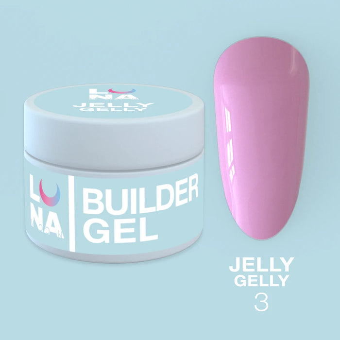 Lunamoon JELLY GEL "Jelly Gelly" nr3, 15 ml - Ivaka Store