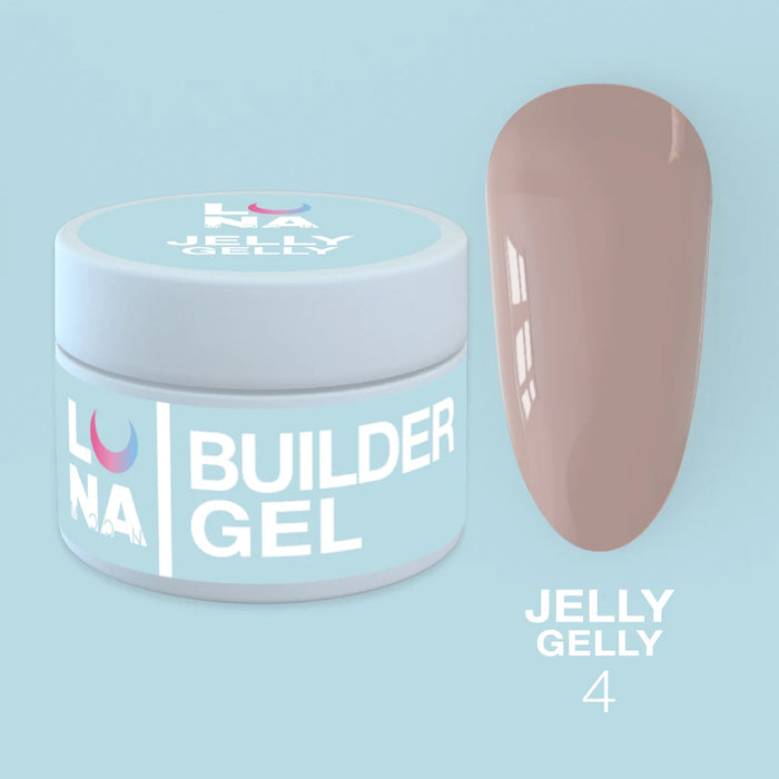 Lunamoon JELLY GEL "Jelly Gelly" nr4, 15 ml - Ivaka Store