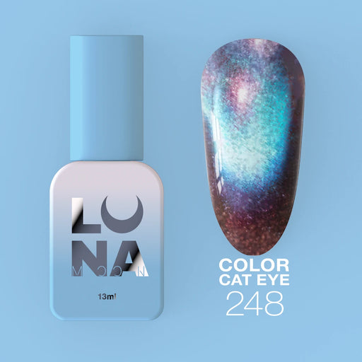 Gellack Lunamoon Color Cat Eye nr 248, 13ml - Ivaka Store