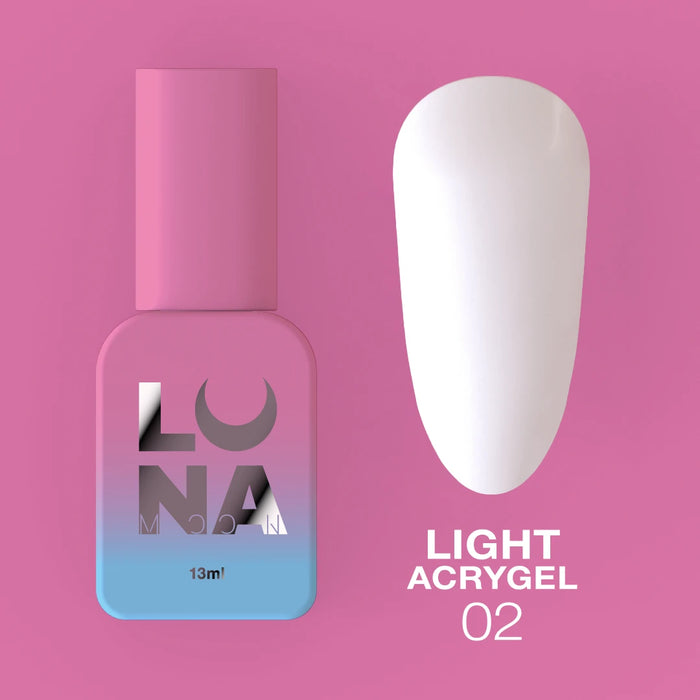 Lunamoon Light Acrygel nr2 (13-30ml) - Ivaka Store