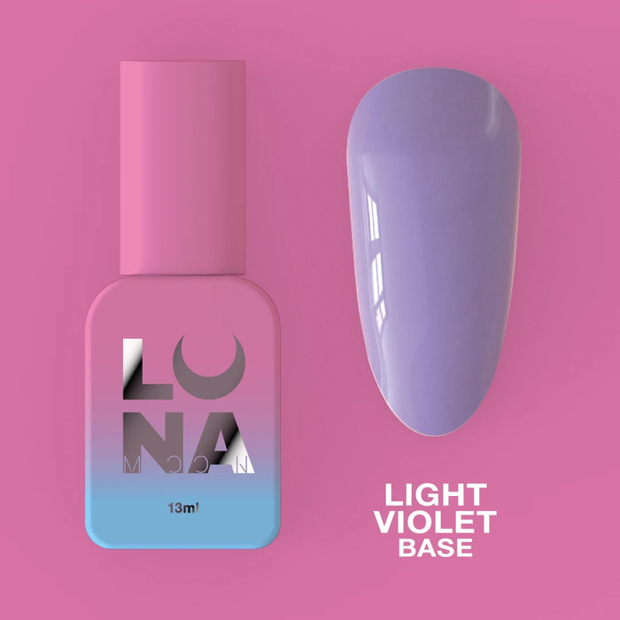 Lunamoon Light Violet Color Base 13ml - Ivaka Store