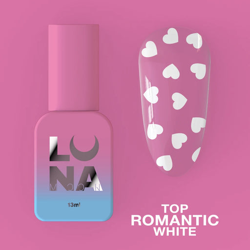 Lunamoon Top Romantic White 13ml - Ivaka Store