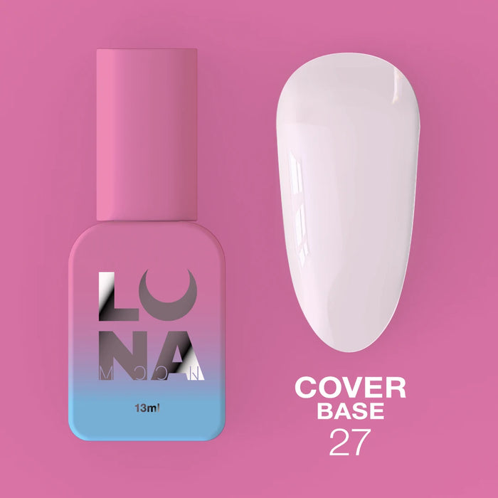Lunamoon Cover Base nr27 13ml - Ivaka Store