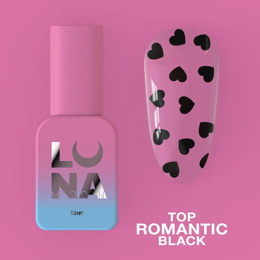 Lunamoon Top Romantic Black 13ml - Ivaka Store