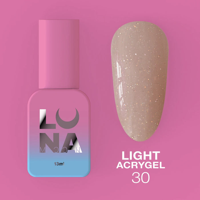 Lunamoon Light Acrygel nr30 13ml - Ivaka Store