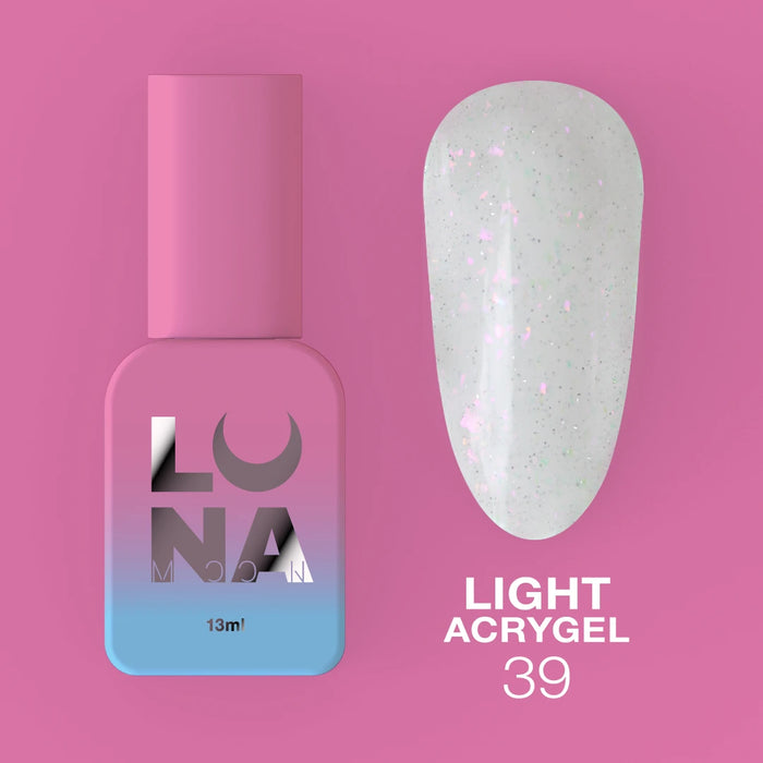 Lunamoon Light Acrygel nr39 13ml - Ivaka Store