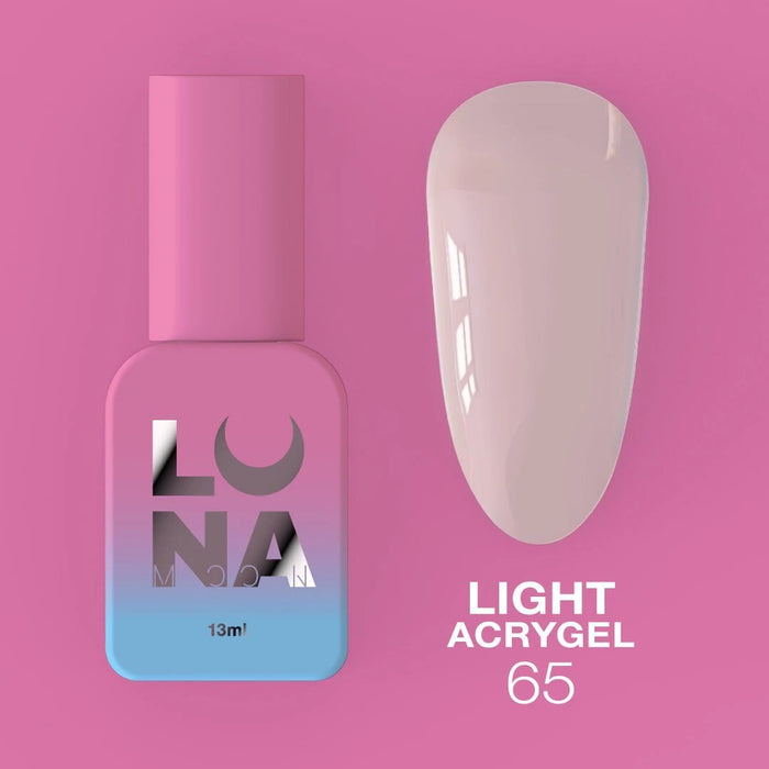 Lunamoon Light Acrygel nr65 13ml - Ivaka Store