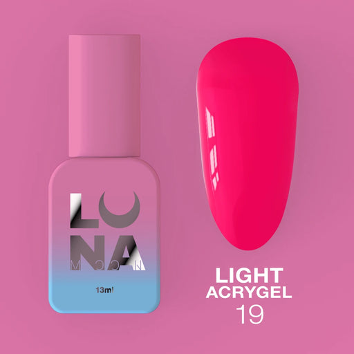 Lunamoon Light Acrygel nr19 13ml - Ivaka Store