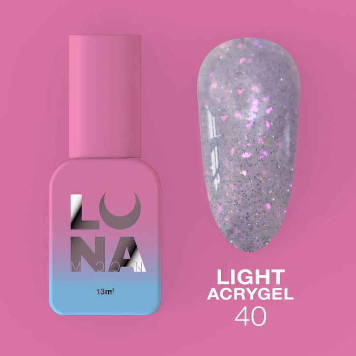 Lunamoon Light Acrygel nr40 13ml - Ivaka Store