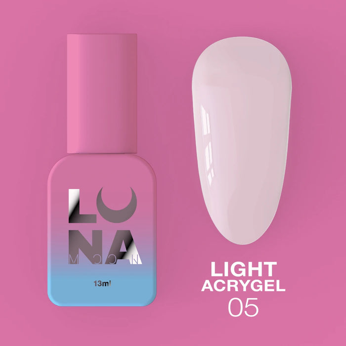Lunamoon Light Acrygel nr5 (13-30ml) - Ivaka Store