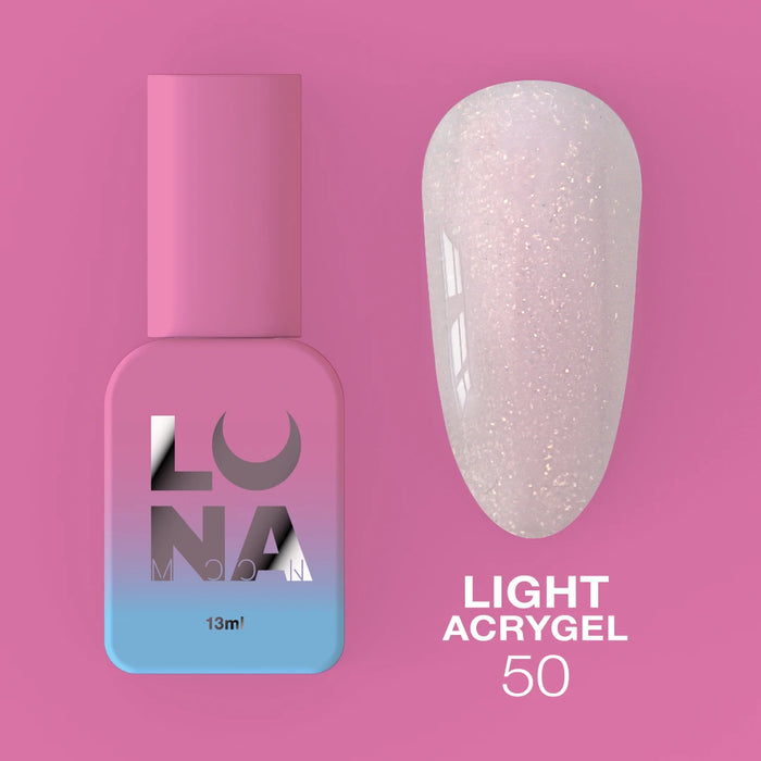 Lunamoon Light Acrygel nr50 13ml - Ivaka Store