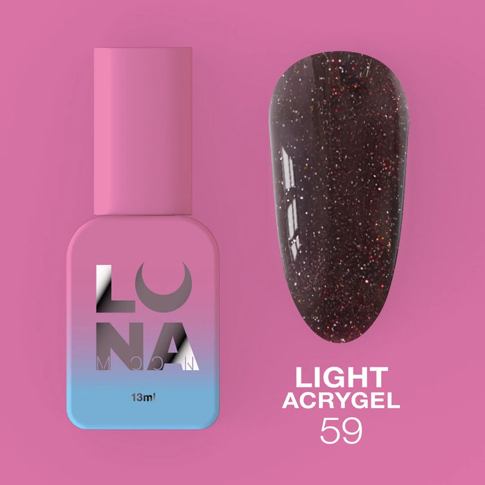 Lunamoon Light Acrygel nr59 13ml - Ivaka Store