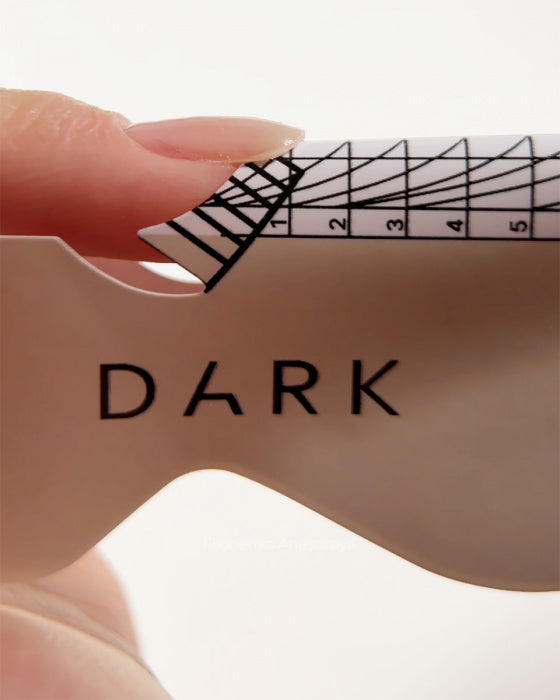 DARK Schablone für Nagel Verlängerungen (extra lang), 300 Stk.