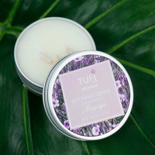 TUFI profi PREMIUM Massagekerze Madeira, 30 g - Ivaka Store