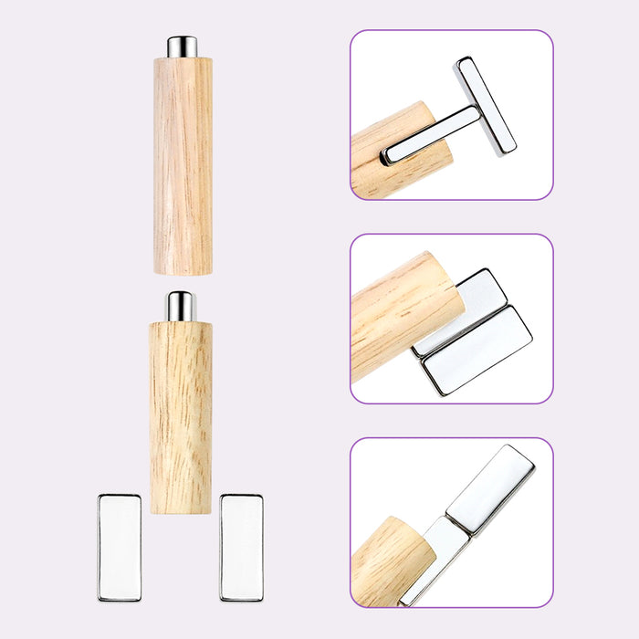 TUFI Profi Universal-Magnet mit Holz