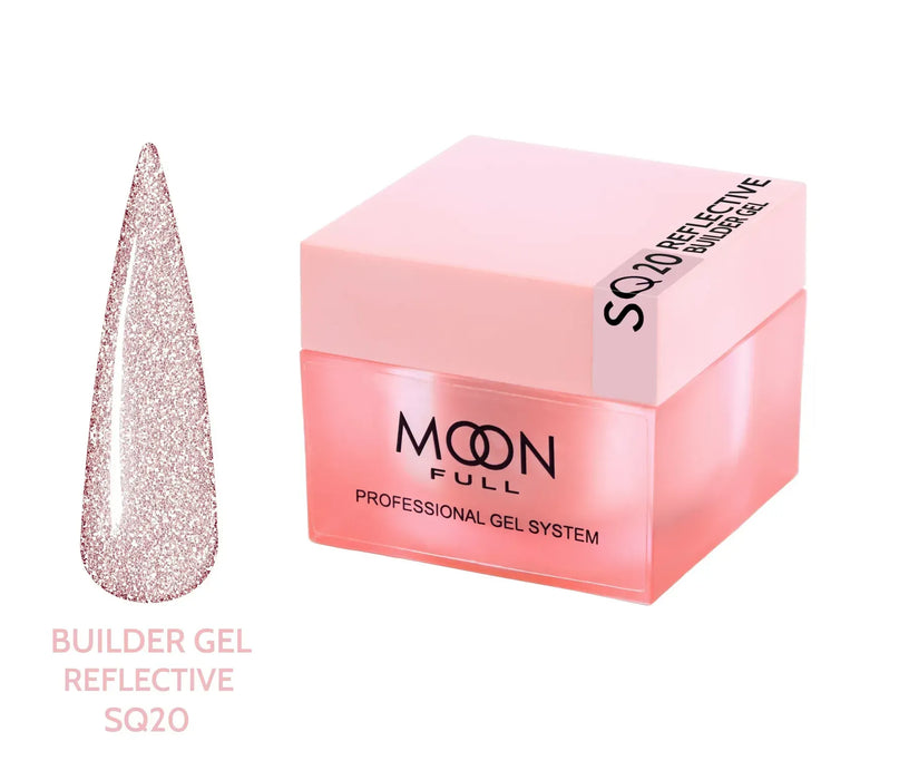 Moon Full Reflective Builder Gel №SQ20, 30ml - Ivaka Store