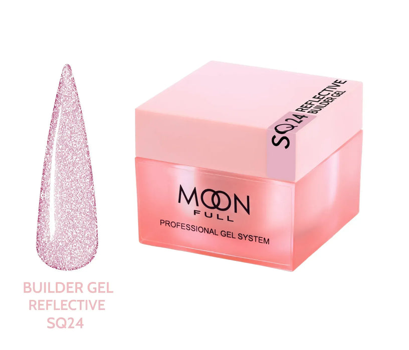 Moon Full Reflective Builder Gel №SQ24, 30ml - Ivaka Store