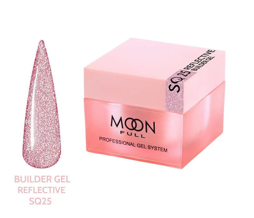 Moon Full Reflective Builder Gel №SQ25, 30ml - Ivaka Store