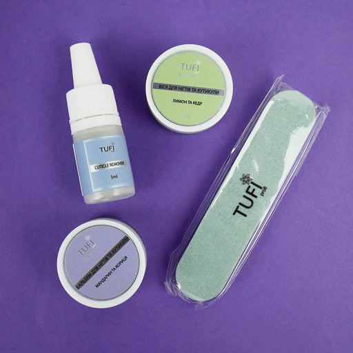 Set für die umfassende Pflege von Nägeln und Nagelhaut TUFI profi PREMIUM 01 - Ivaka Store
