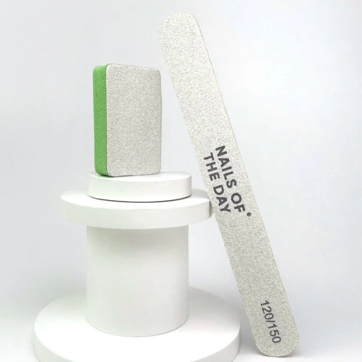 NAILSOFTHEDAY Einweg-Feilenset 120/150 & Buffer 120/120 - Ivaka Store