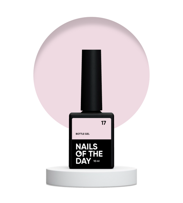 NAILSOFTHEDAY Bottle gel 17, 10 ml