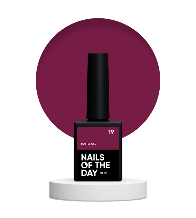 NAILSOFTHEDAY Bottle gel 19, 10 ml