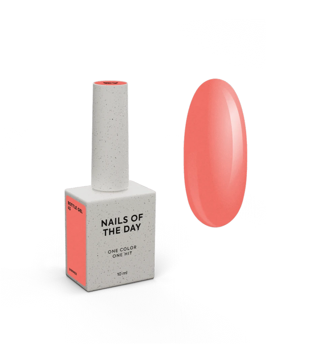 NAILSOFTHEDAY Bottle gel 43, 10 ml - Ivaka Store