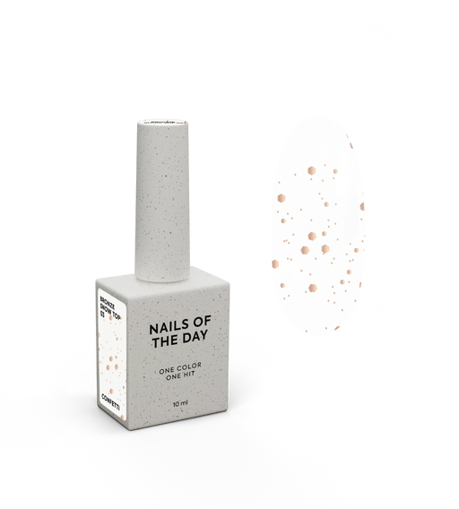 NAILSOFTHENIGHT Bronze Snow TOP 03, 10 ml - Ivaka Store